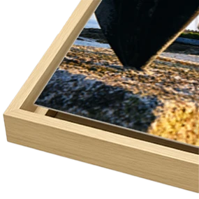 Papier d’art sur aluminium en caisse américaine